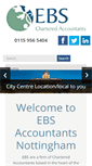 Mobile Screenshot of ebsaccountants.co.uk
